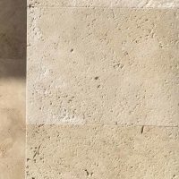 Плитка из травертина Light Brushed 1,2х30,5х61 см, бежевая брашированная Standart