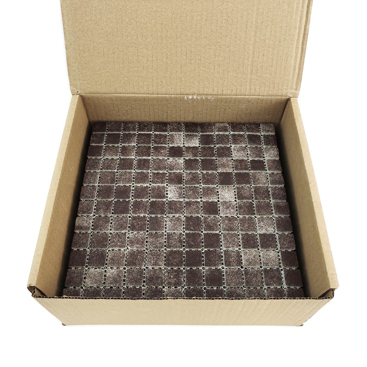 Стеклянная мозаика PW25207 ANTI DARK BROWN