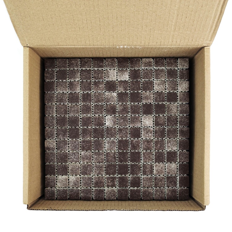 Стеклянная мозаика PW25207 ANTI DARK BROWN