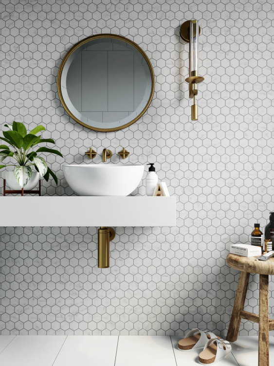 Мозаика керамическая Kotto Ceramica HEXAGON HP 6032  Мат 295 х 295 х 9