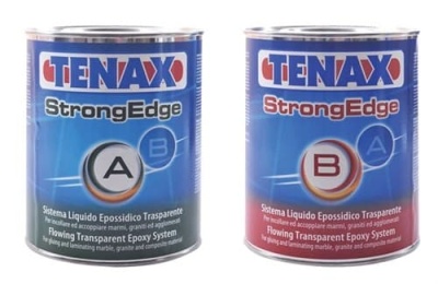 Суперпрозрачный жидкий эпоксидный клей StrongEdge A+B (1+0,5л) 1,5кг TENAX