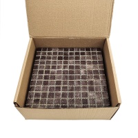 Мозаїка скляна PW25207 DARK BROWN