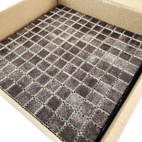 Мозаїка скляна PW25207 DARK BROWN