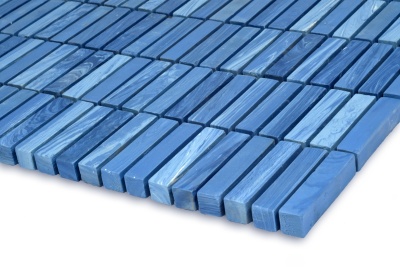 Мозаїка з керамограніту Kotto Ceramica MI7 10500505C Oltremare 300 x 300 х 10 (прямокутник 10 x 50)