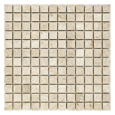 Мозаика из мрамора Полированная МКР-2П (23x23) Victoria Beige