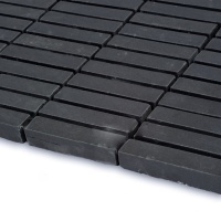 Мозаика из керамогранита Kotto Ceramica MI7 10500506C Nero  300 x 300 х 10  ( прямоугольник 10 x 50 )