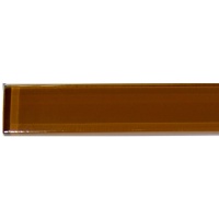 Фриз стеклянный Kotto Ceramica GF 601514 brown white  15 х 600 х 8