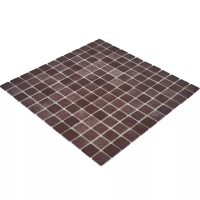 Мозаїка скляна PW25208 BROWN