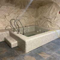 Мозаїка скляна TRAVERTIN BEIGE AquaMo