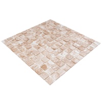 Мозаика стеклянная TRAVERTIN BEIGE AquaMo