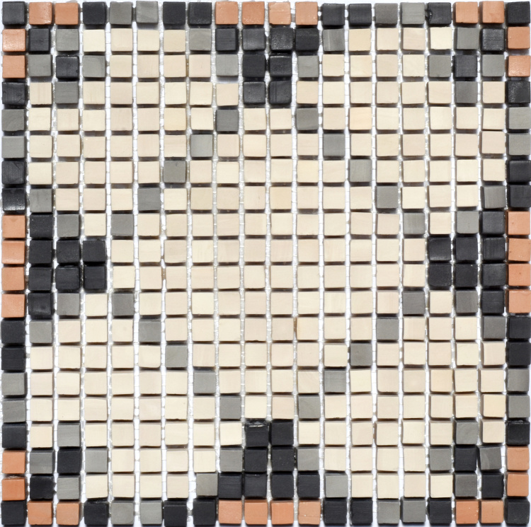 Мозаика из керамогранита Kotto Ceramica MI7 K060700 Lviv Legends рапорт Beige/Focato/Buchero/Nero