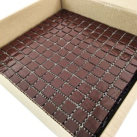 Мозаїка скляна MK25108 BROWN