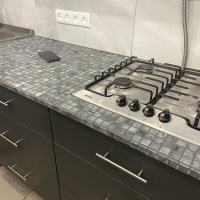 Мозаика стеклянная STONE GREY AquaMo