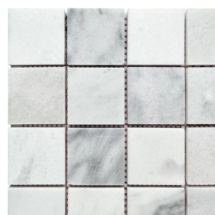 Мозаїка з мармуру Полірована МКР-3П (47x47) White Mix