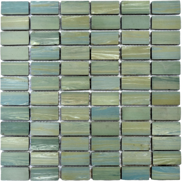 Мозаика из керамогранита Kotto Ceramica MI7 23460103C Terra Verde 300 x 300 х 7     ( квадрат 23 x 46 )