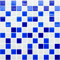 Мозаїка керамічна Kotto Ceramica GM 4033 C3 cobalt d/cobalt m/white 300 х 300 х 4 ( 25 х 25 )