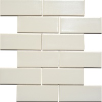 Мозаїка керамічна Kotto Ceramica BRICK B 6014 Light Grey 300x300х9 (48х124) 0,075 м2