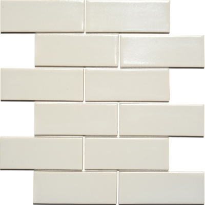 Мозаика керамическая Kotto Ceramica BRICK B 6014 Light Grey  300x300х9 (48х124) 0,075 м2